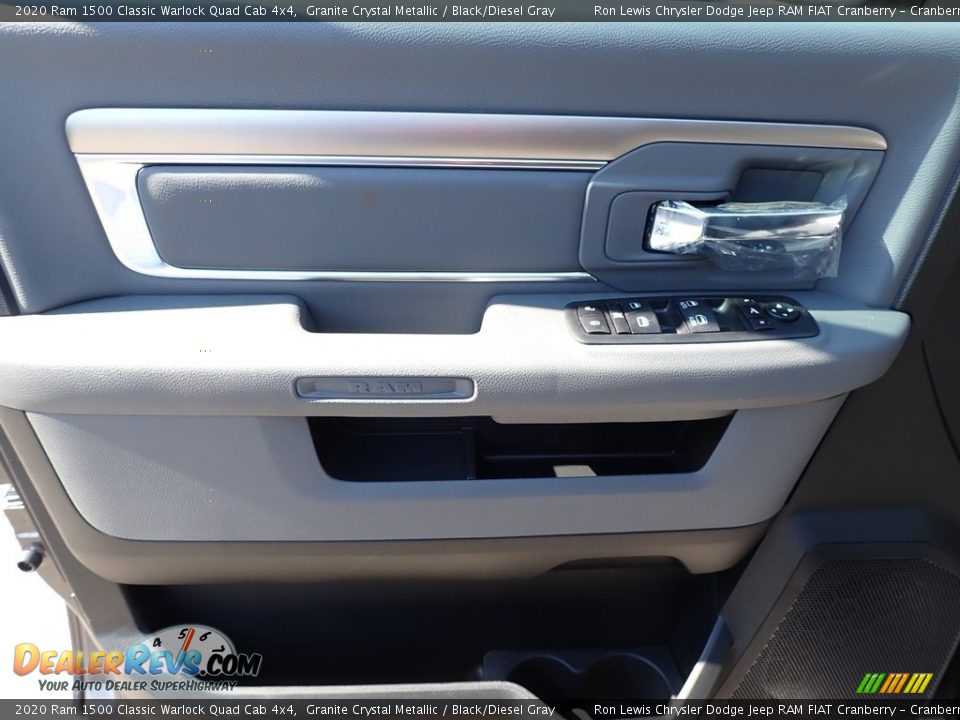 2020 Ram 1500 Classic Warlock Quad Cab 4x4 Granite Crystal Metallic / Black/Diesel Gray Photo #16