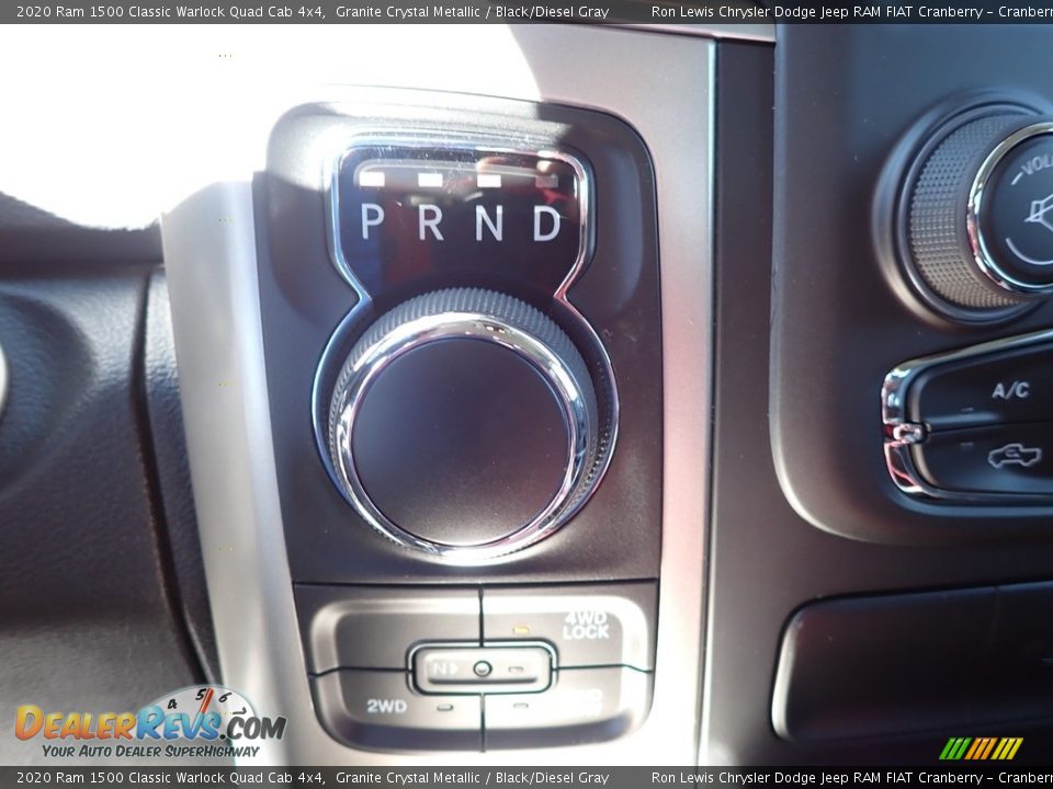 2020 Ram 1500 Classic Warlock Quad Cab 4x4 Granite Crystal Metallic / Black/Diesel Gray Photo #18