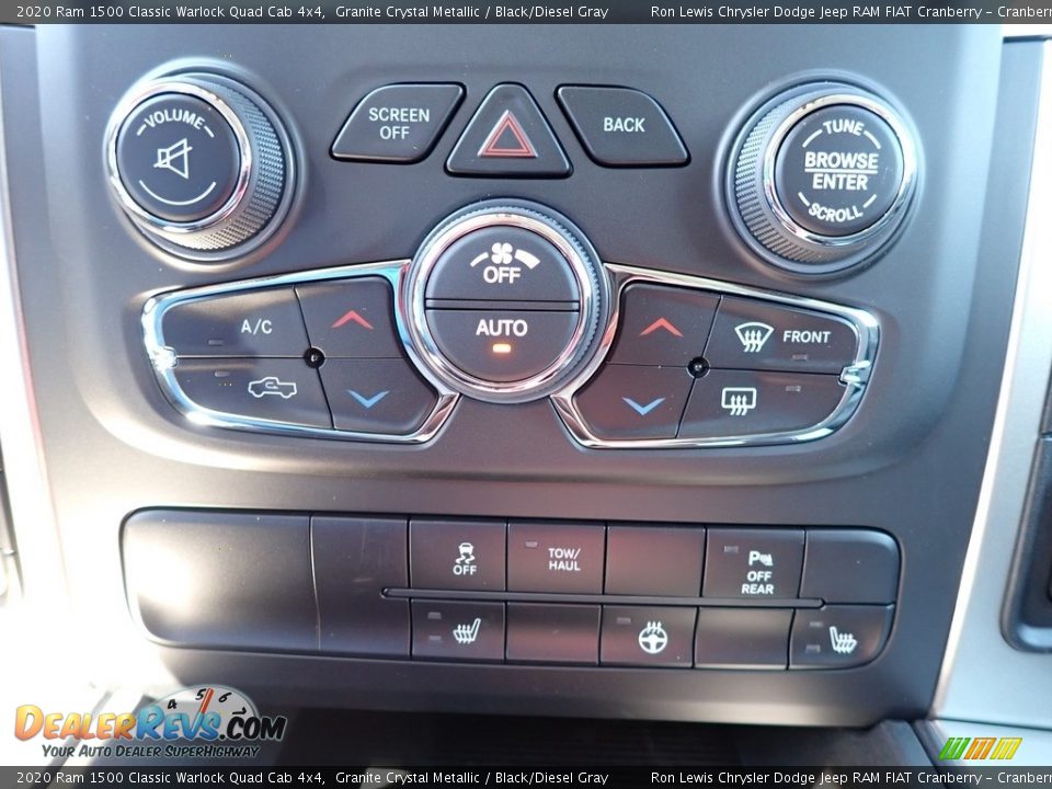 2020 Ram 1500 Classic Warlock Quad Cab 4x4 Granite Crystal Metallic / Black/Diesel Gray Photo #19