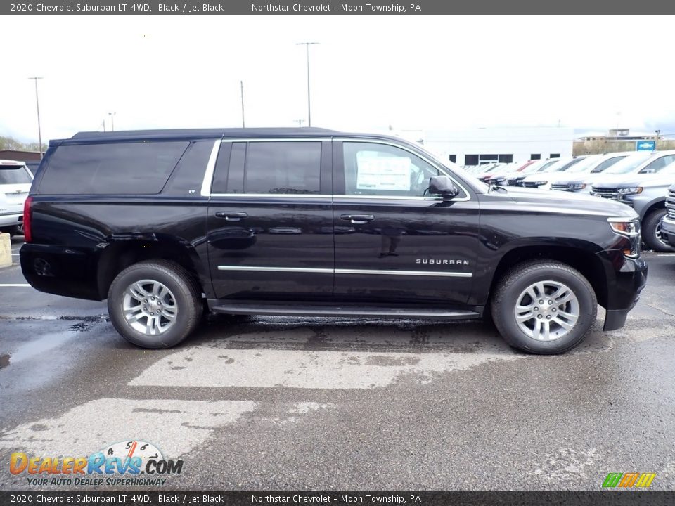 2020 Chevrolet Suburban LT 4WD Black / Jet Black Photo #6