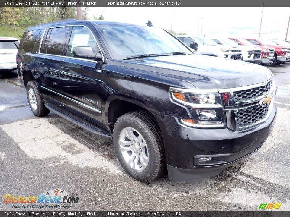 2020 Chevrolet Suburban LT 4WD Black / Jet Black Photo #7