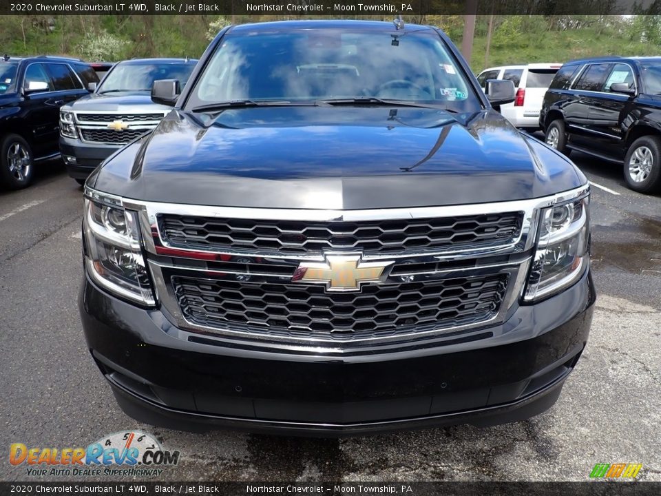 2020 Chevrolet Suburban LT 4WD Black / Jet Black Photo #8