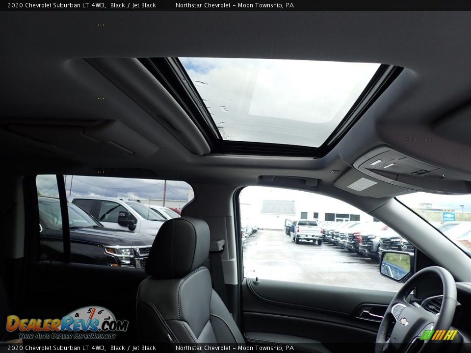 2020 Chevrolet Suburban LT 4WD Black / Jet Black Photo #11