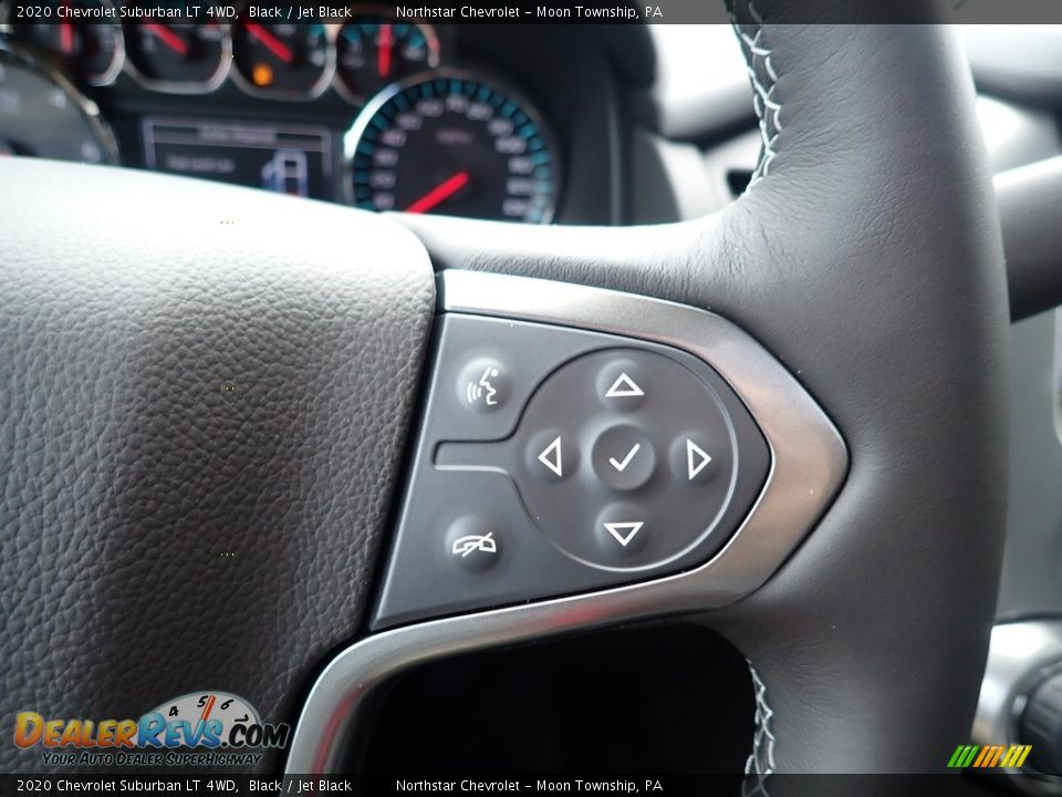 2020 Chevrolet Suburban LT 4WD Black / Jet Black Photo #18