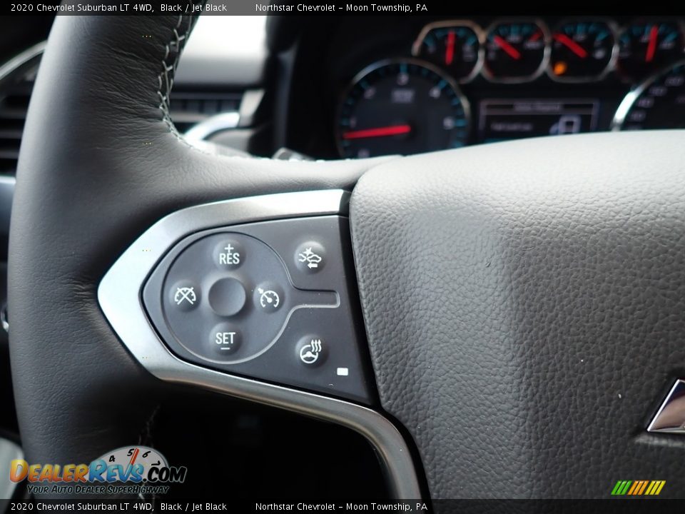 2020 Chevrolet Suburban LT 4WD Black / Jet Black Photo #19