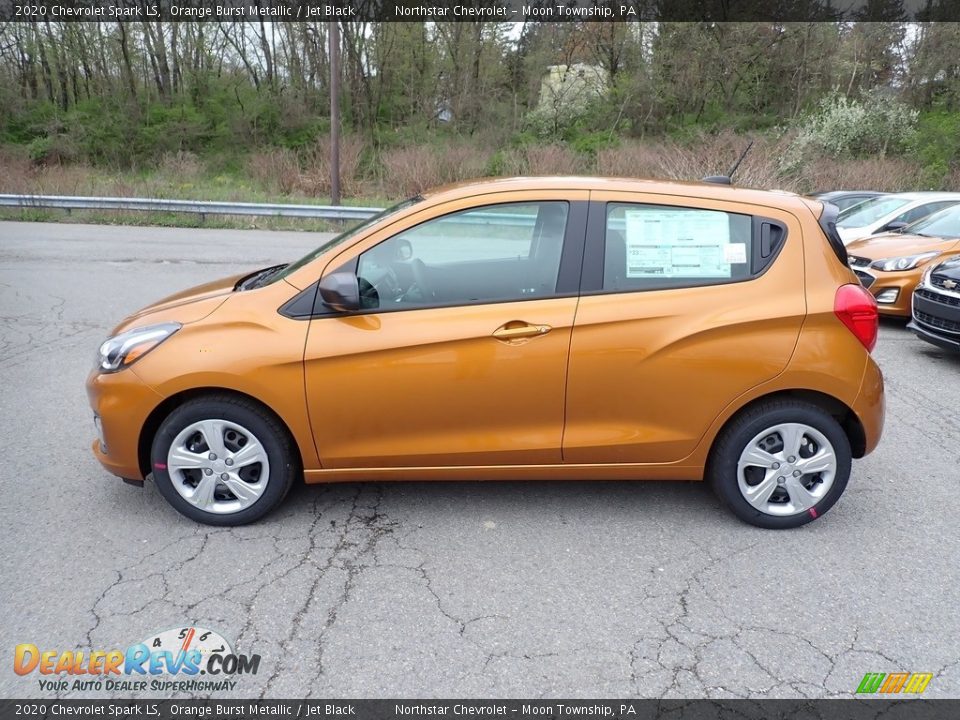 2020 Chevrolet Spark LS Orange Burst Metallic / Jet Black Photo #2