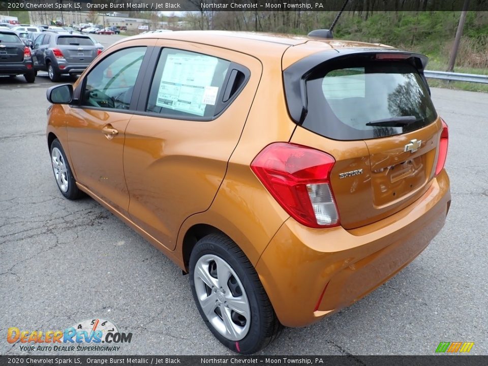 2020 Chevrolet Spark LS Orange Burst Metallic / Jet Black Photo #3