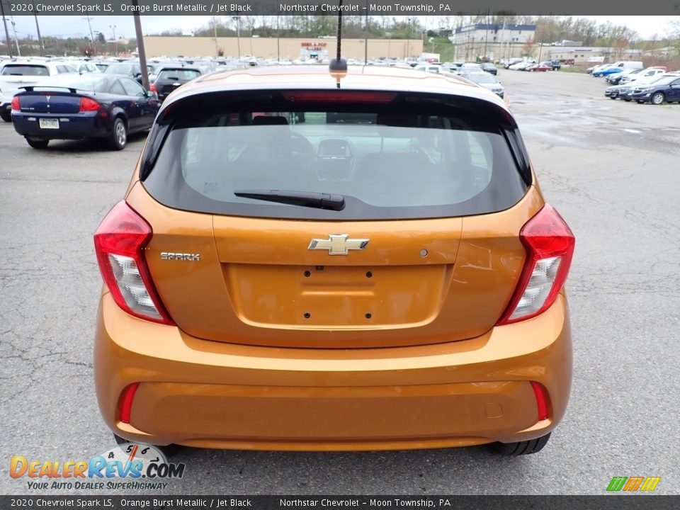 2020 Chevrolet Spark LS Orange Burst Metallic / Jet Black Photo #4