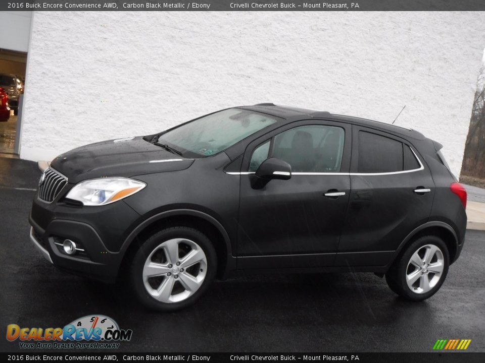 2016 Buick Encore Convenience AWD Carbon Black Metallic / Ebony Photo #2