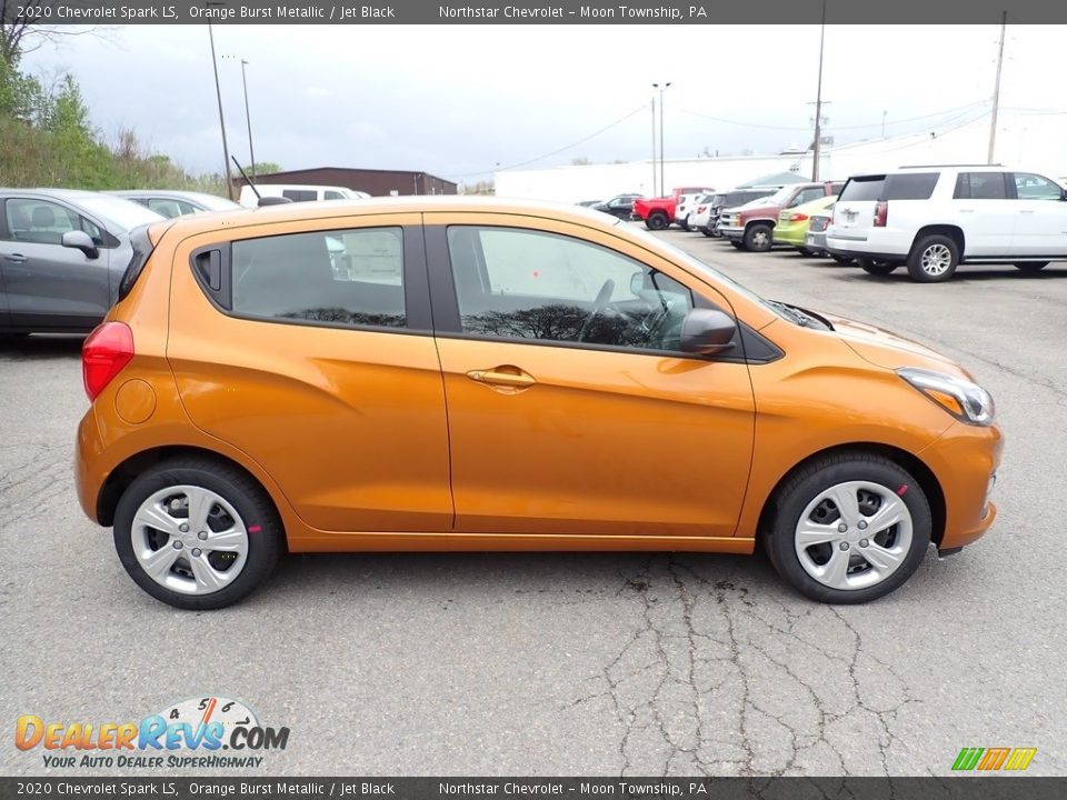 2020 Chevrolet Spark LS Orange Burst Metallic / Jet Black Photo #6