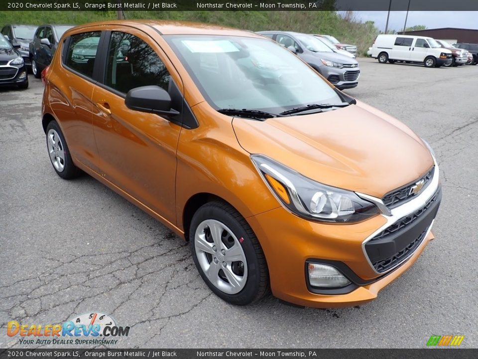2020 Chevrolet Spark LS Orange Burst Metallic / Jet Black Photo #7