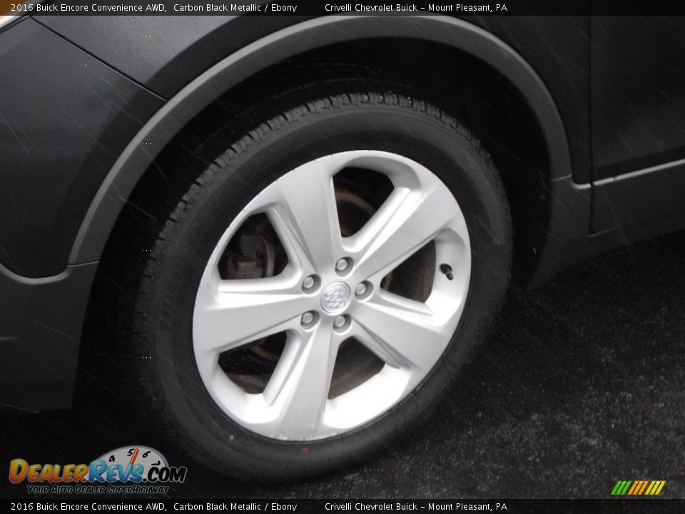 2016 Buick Encore Convenience AWD Carbon Black Metallic / Ebony Photo #4