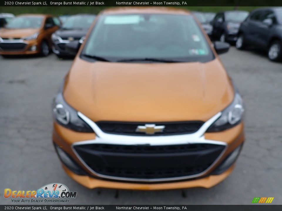 2020 Chevrolet Spark LS Orange Burst Metallic / Jet Black Photo #8