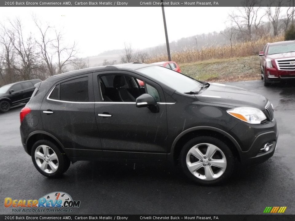 2016 Buick Encore Convenience AWD Carbon Black Metallic / Ebony Photo #7