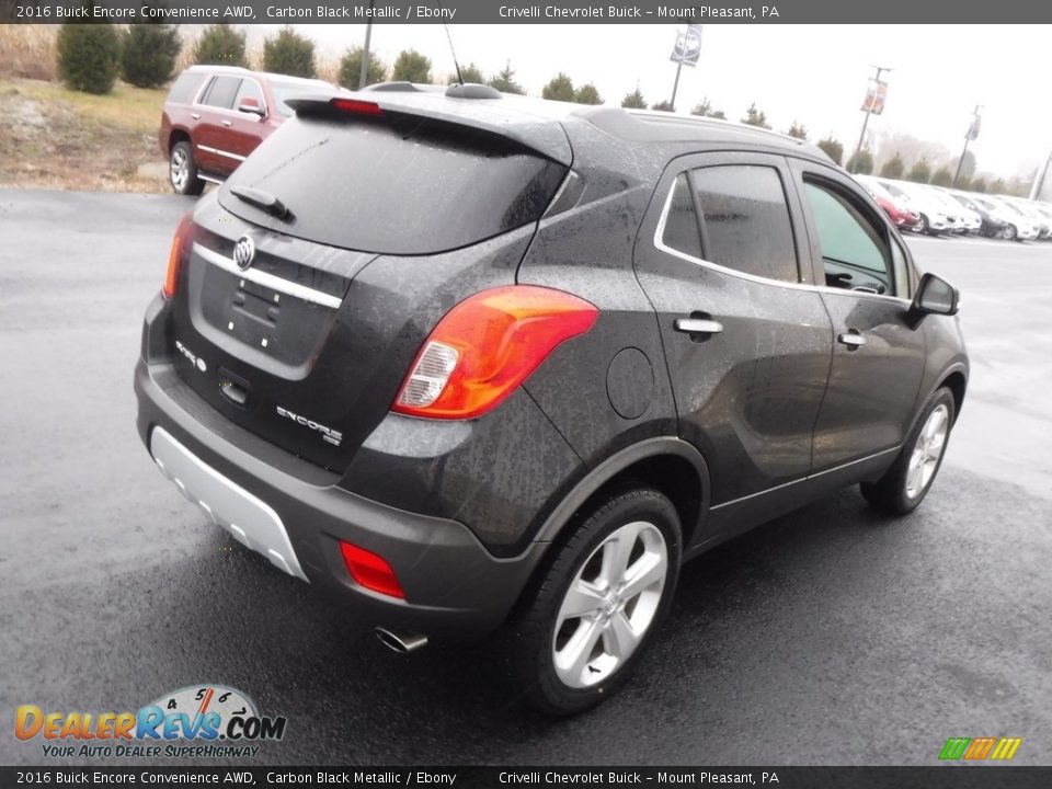 2016 Buick Encore Convenience AWD Carbon Black Metallic / Ebony Photo #8