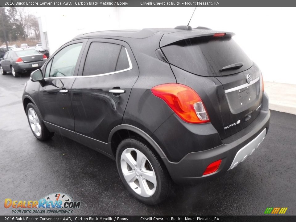 2016 Buick Encore Convenience AWD Carbon Black Metallic / Ebony Photo #11