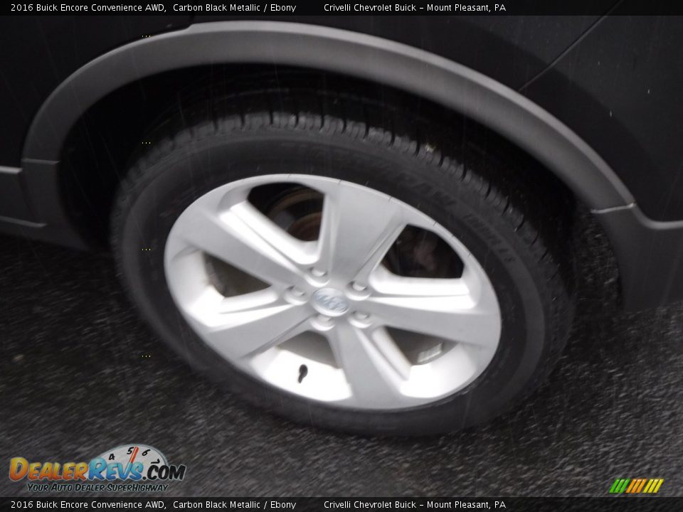 2016 Buick Encore Convenience AWD Carbon Black Metallic / Ebony Photo #12