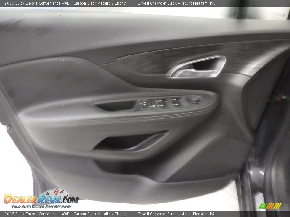 2016 Buick Encore Convenience AWD Carbon Black Metallic / Ebony Photo #14