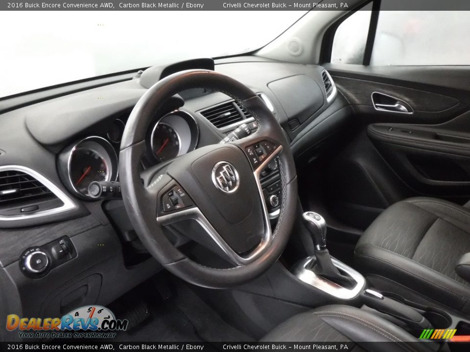 2016 Buick Encore Convenience AWD Carbon Black Metallic / Ebony Photo #15