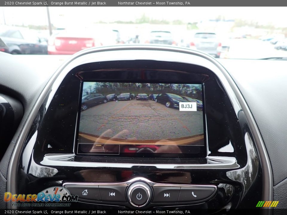 2020 Chevrolet Spark LS Orange Burst Metallic / Jet Black Photo #18