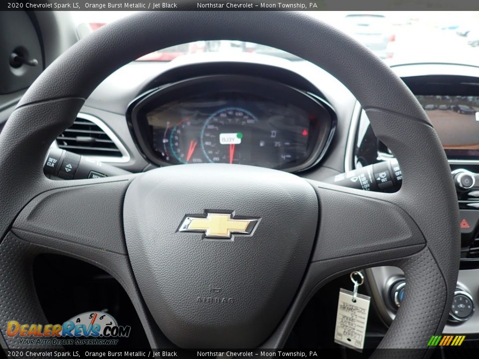 2020 Chevrolet Spark LS Orange Burst Metallic / Jet Black Photo #19