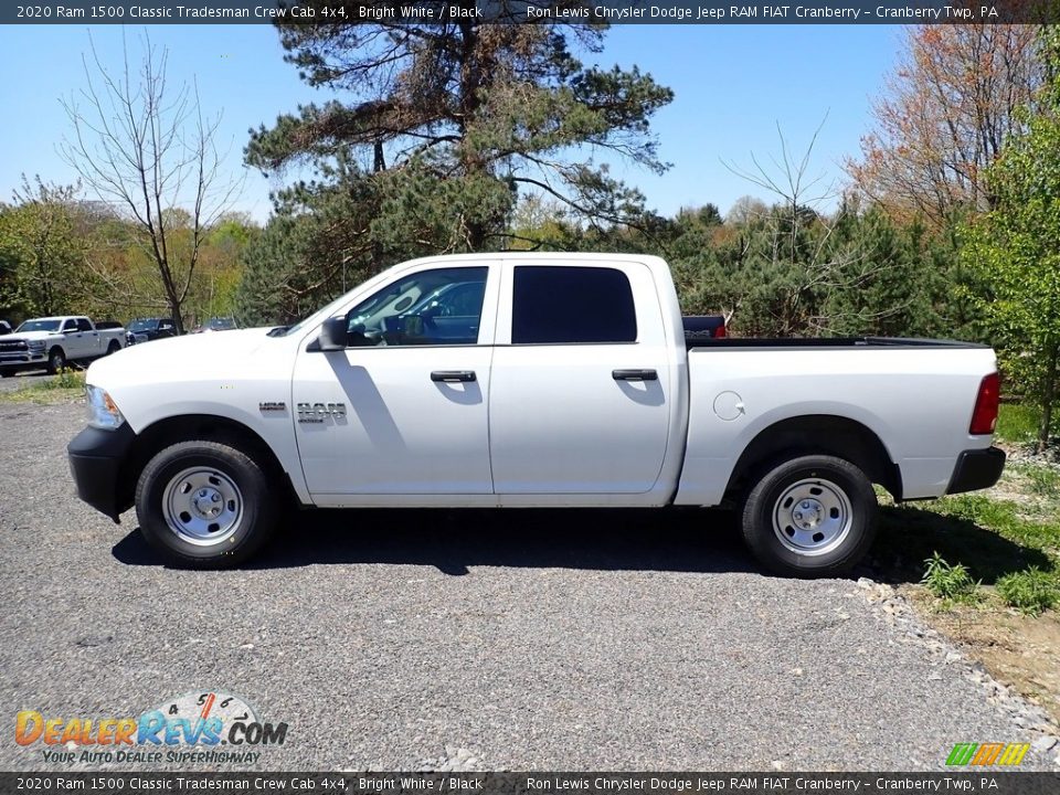 2020 Ram 1500 Classic Tradesman Crew Cab 4x4 Bright White / Black Photo #3