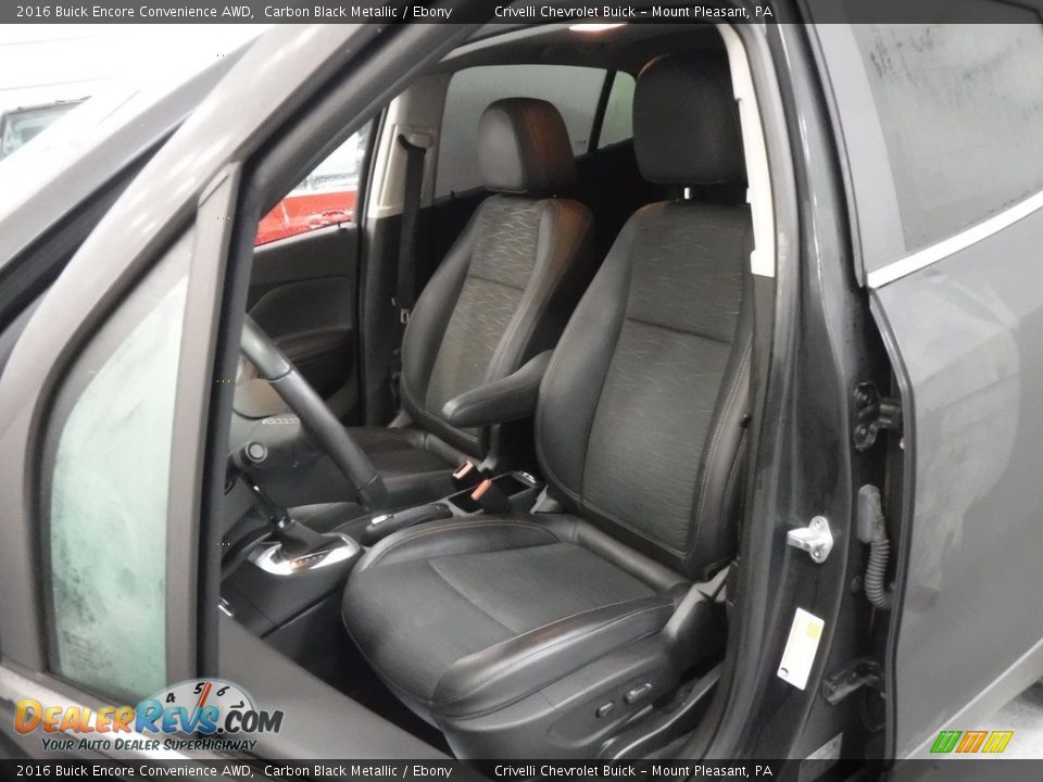 2016 Buick Encore Convenience AWD Carbon Black Metallic / Ebony Photo #17