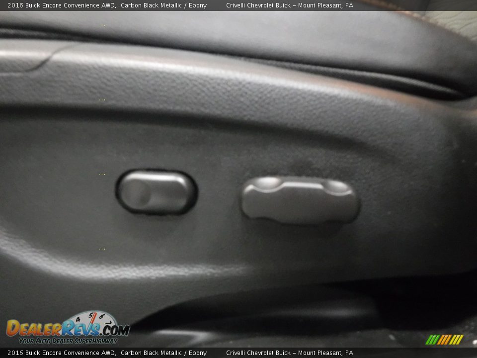 2016 Buick Encore Convenience AWD Carbon Black Metallic / Ebony Photo #18