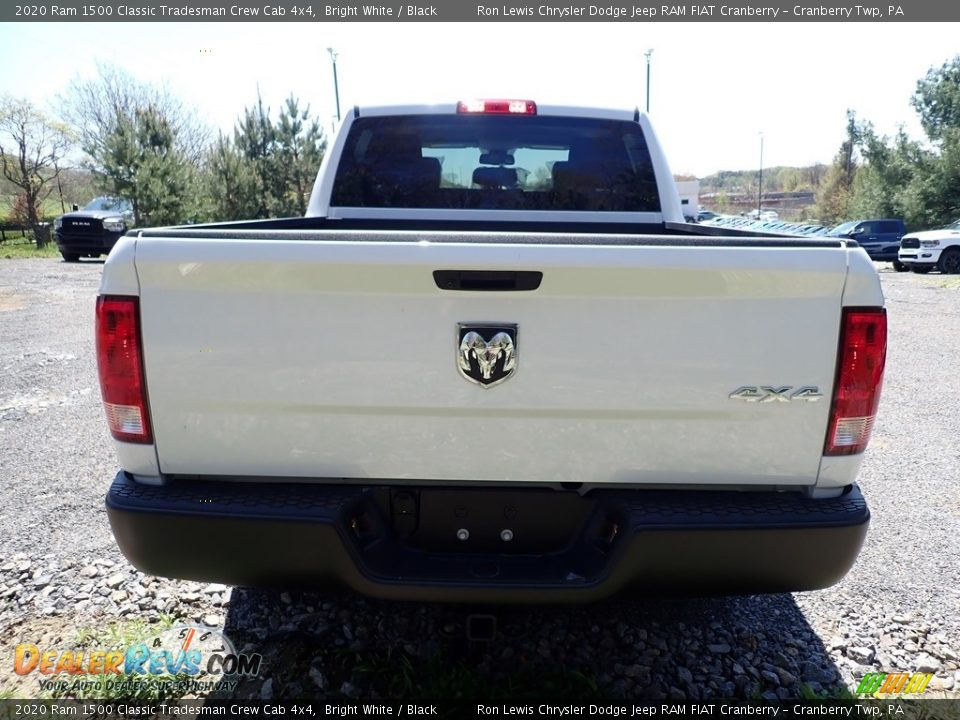 2020 Ram 1500 Classic Tradesman Crew Cab 4x4 Bright White / Black Photo #5