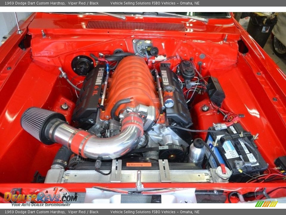 1969 Dodge Dart Custom Hardtop 6.1 Hemi V8 Crate Motor Engine Photo #5