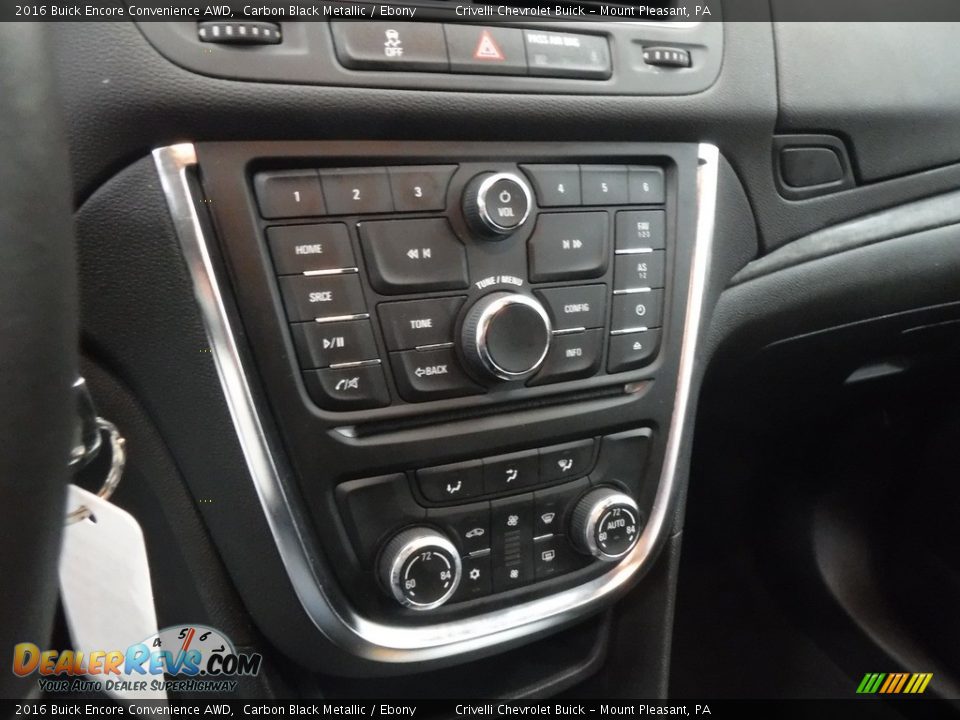 2016 Buick Encore Convenience AWD Carbon Black Metallic / Ebony Photo #20