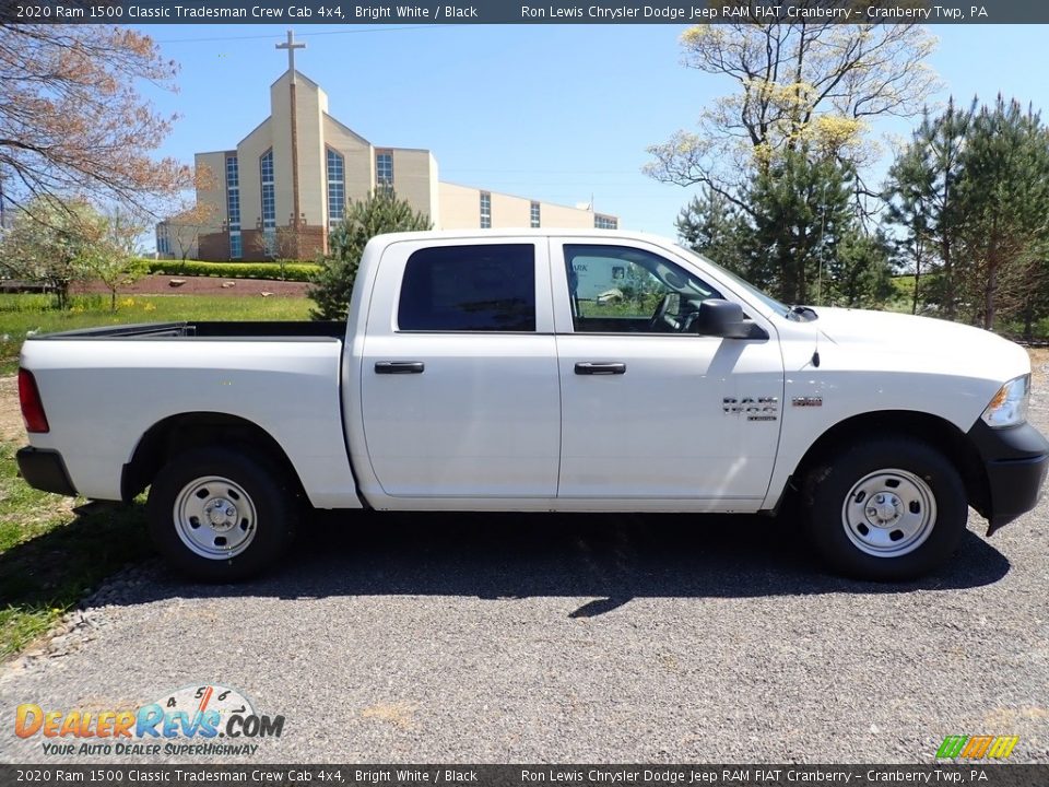 2020 Ram 1500 Classic Tradesman Crew Cab 4x4 Bright White / Black Photo #7