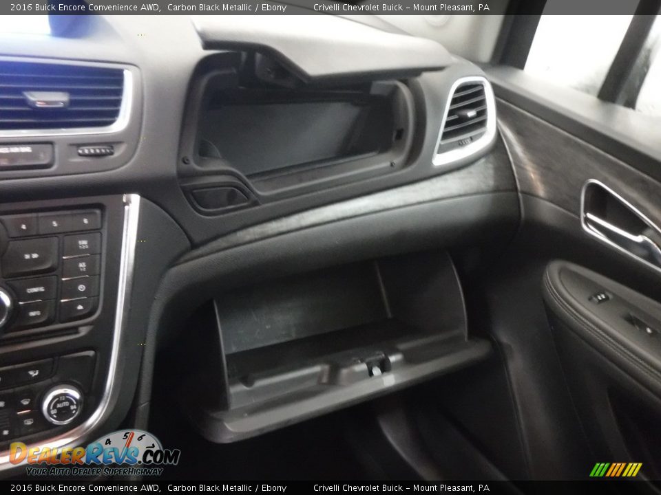 2016 Buick Encore Convenience AWD Carbon Black Metallic / Ebony Photo #26