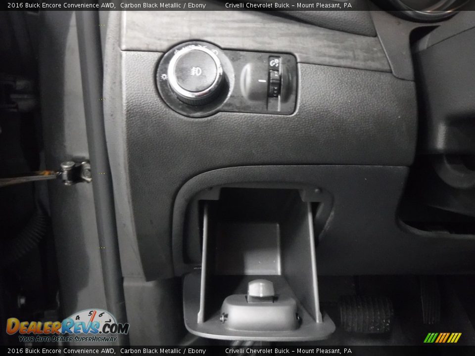 2016 Buick Encore Convenience AWD Carbon Black Metallic / Ebony Photo #28