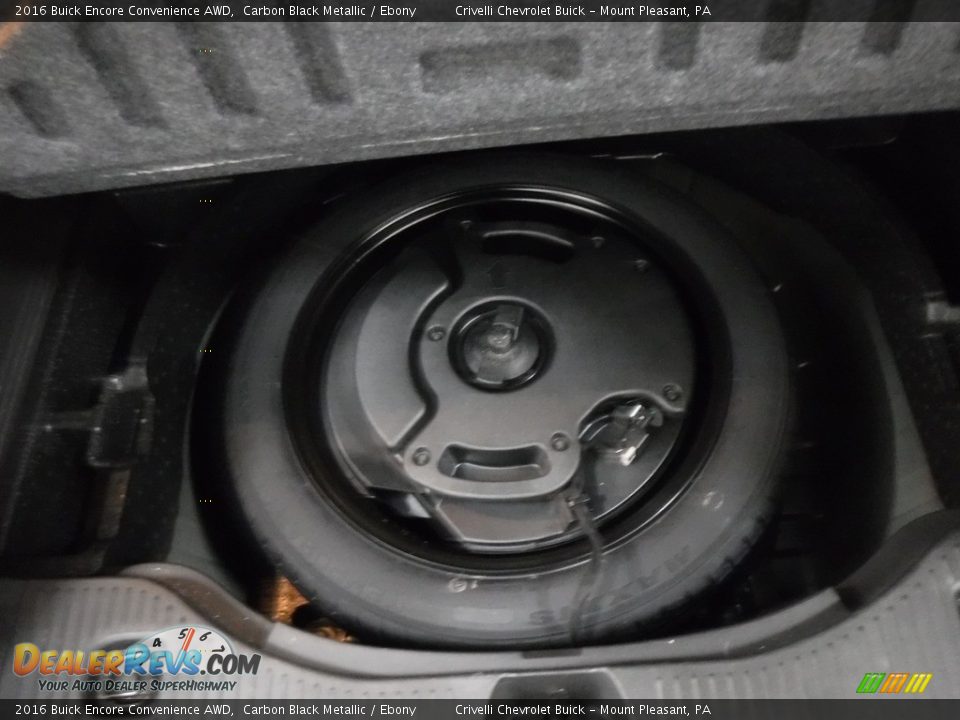 2016 Buick Encore Convenience AWD Carbon Black Metallic / Ebony Photo #31