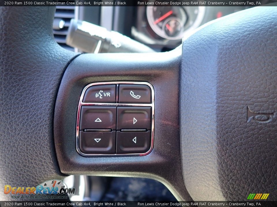 2020 Ram 1500 Classic Tradesman Crew Cab 4x4 Bright White / Black Photo #18