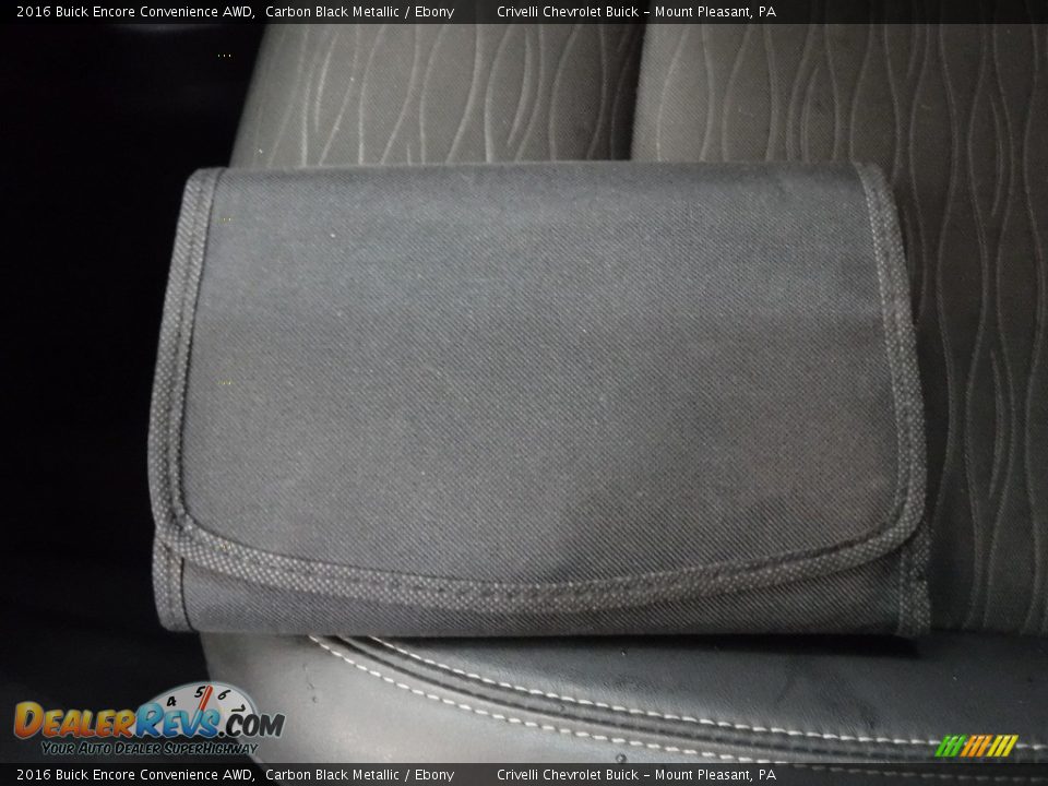 2016 Buick Encore Convenience AWD Carbon Black Metallic / Ebony Photo #33