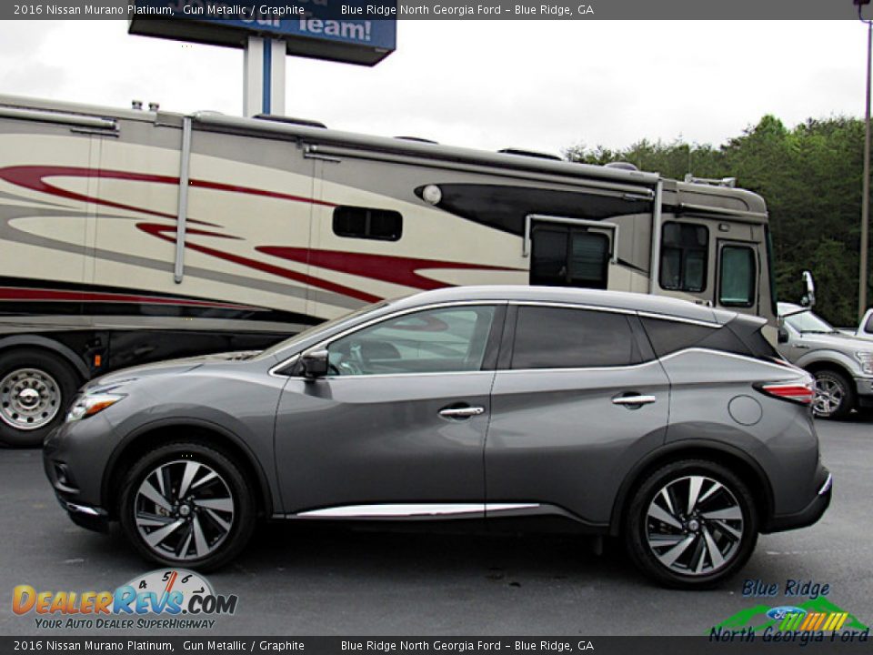 Gun Metallic 2016 Nissan Murano Platinum Photo #2