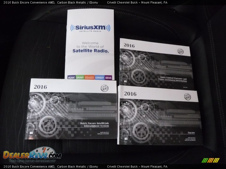 2016 Buick Encore Convenience AWD Carbon Black Metallic / Ebony Photo #34
