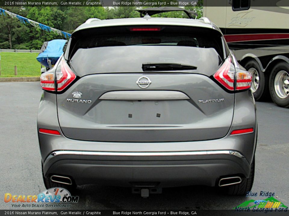 Gun Metallic 2016 Nissan Murano Platinum Photo #4