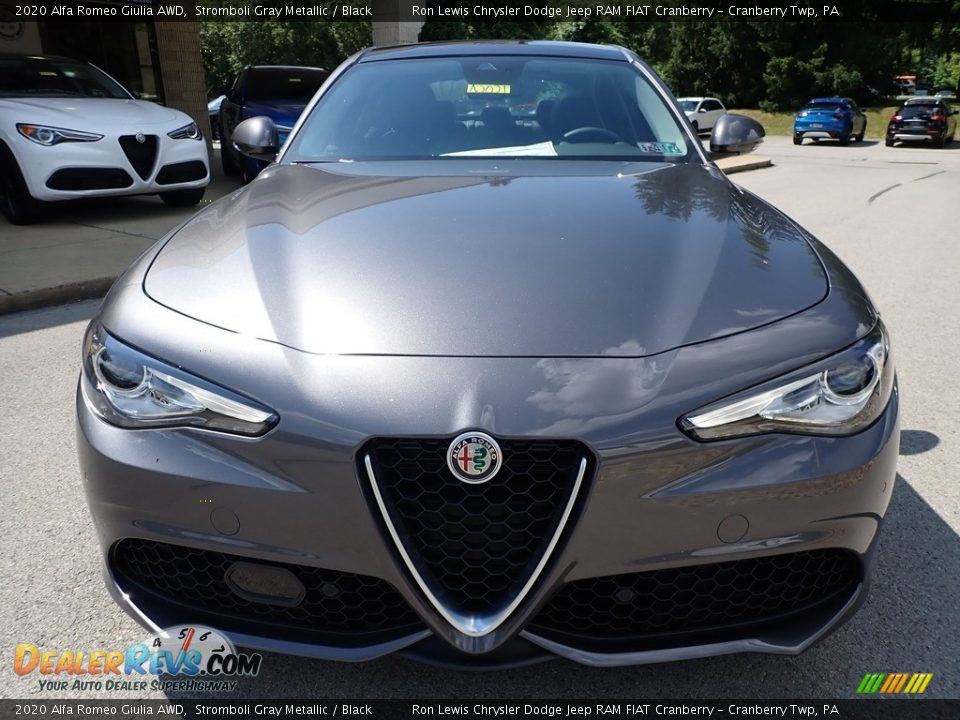 2020 Alfa Romeo Giulia AWD Stromboli Gray Metallic / Black Photo #2