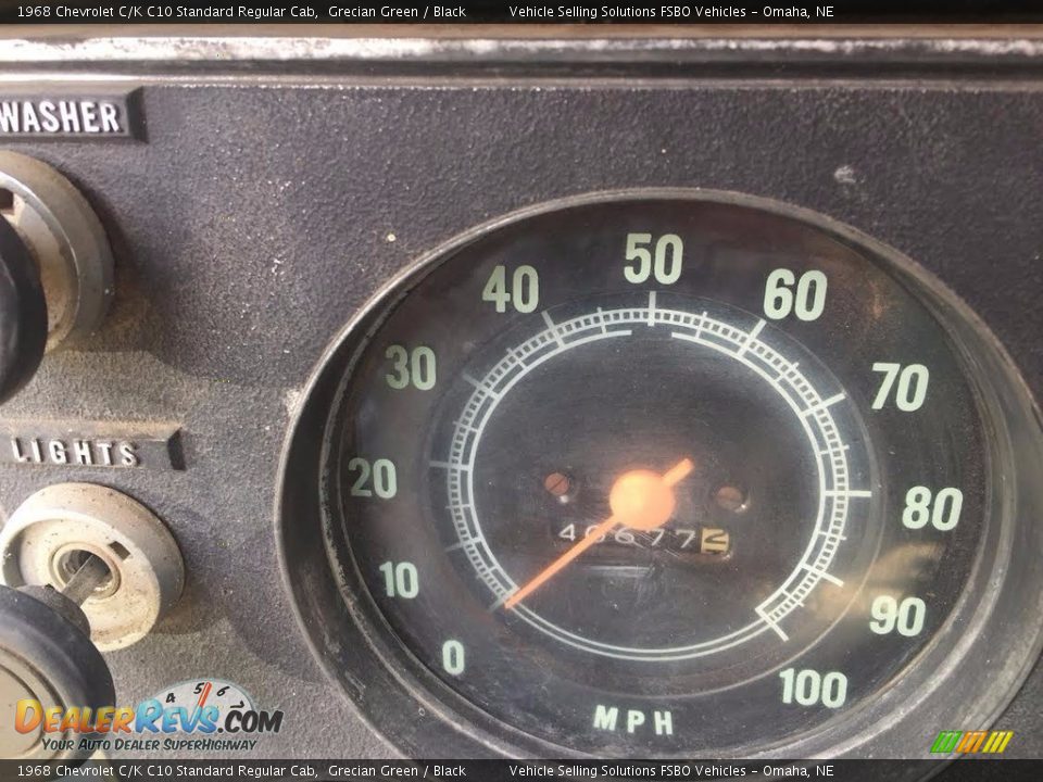 1968 Chevrolet C/K C10 Standard Regular Cab Gauges Photo #5