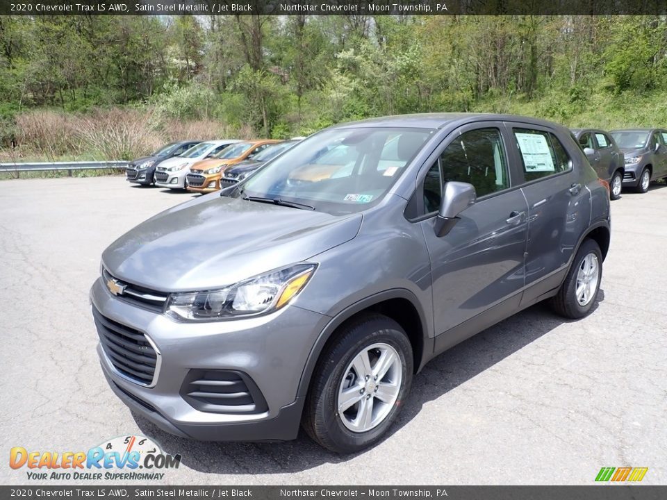 2020 Chevrolet Trax LS AWD Satin Steel Metallic / Jet Black Photo #1
