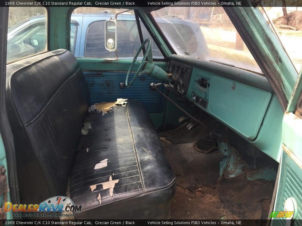 Front Seat of 1968 Chevrolet C/K C10 Standard Regular Cab Photo #8