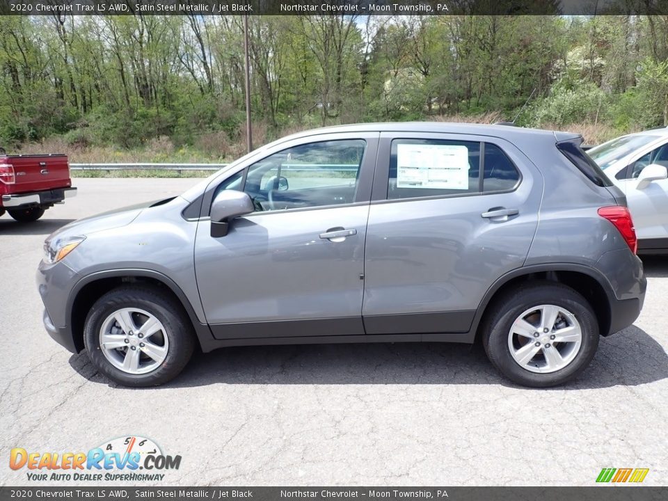 2020 Chevrolet Trax LS AWD Satin Steel Metallic / Jet Black Photo #2