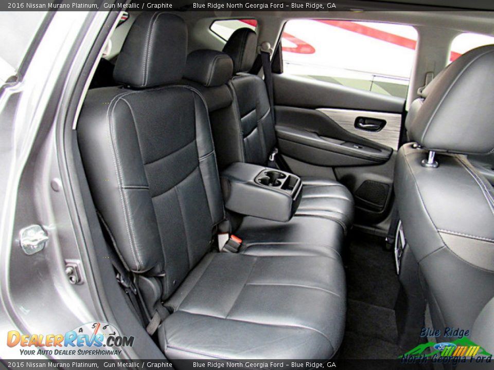 Rear Seat of 2016 Nissan Murano Platinum Photo #12