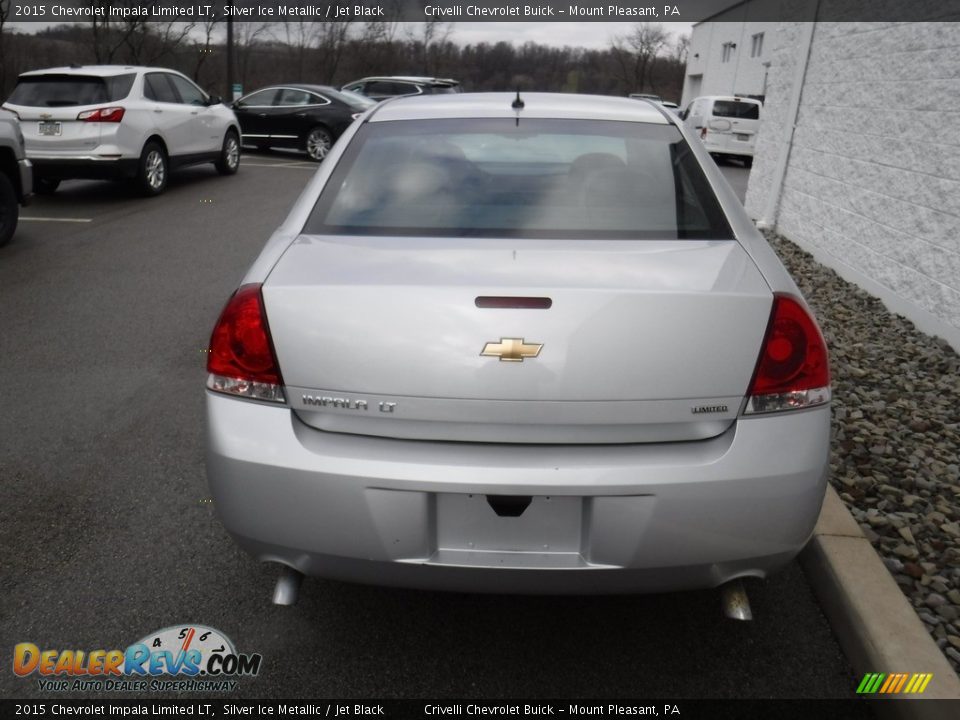 2015 Chevrolet Impala Limited LT Silver Ice Metallic / Jet Black Photo #8