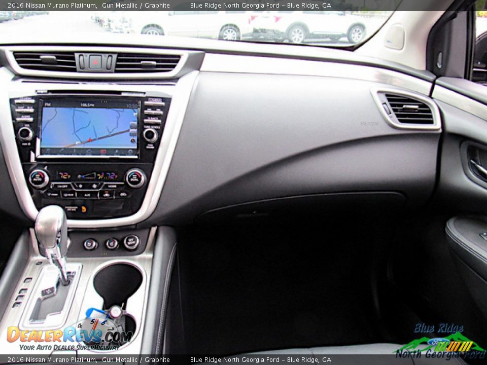 2016 Nissan Murano Platinum Gun Metallic / Graphite Photo #16