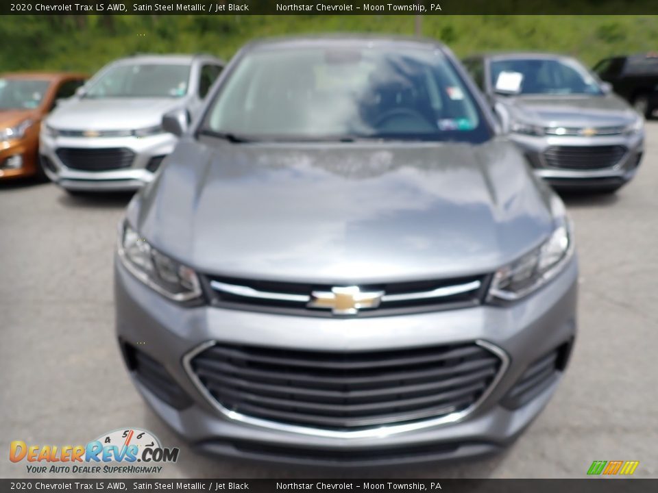 2020 Chevrolet Trax LS AWD Satin Steel Metallic / Jet Black Photo #8
