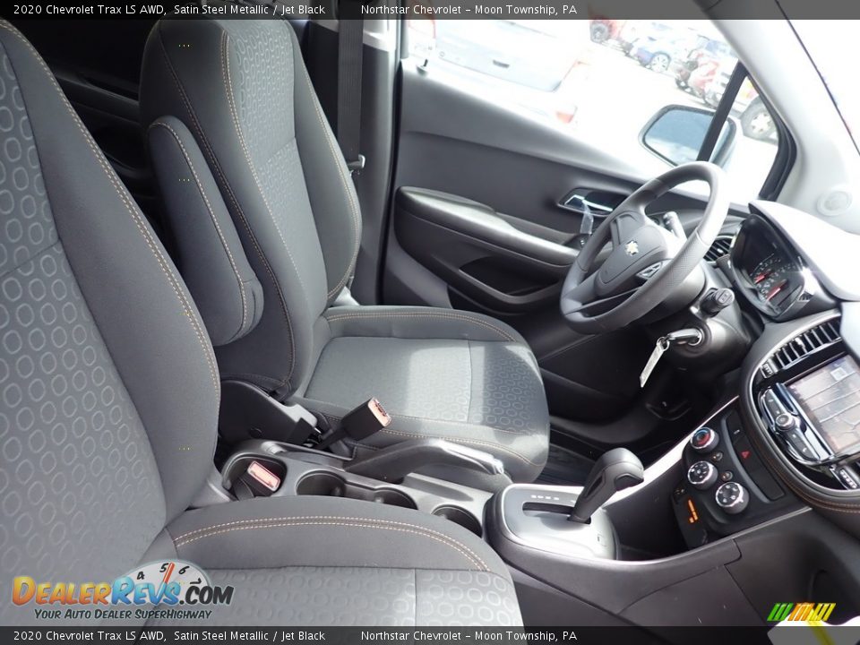 2020 Chevrolet Trax LS AWD Satin Steel Metallic / Jet Black Photo #9